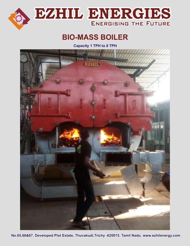 Bio-Mass Boiler catalogue cover
