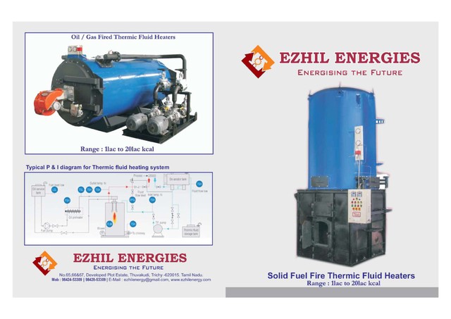 Solid Fuel Fired Thermic Fluid Heaters catalogue cover