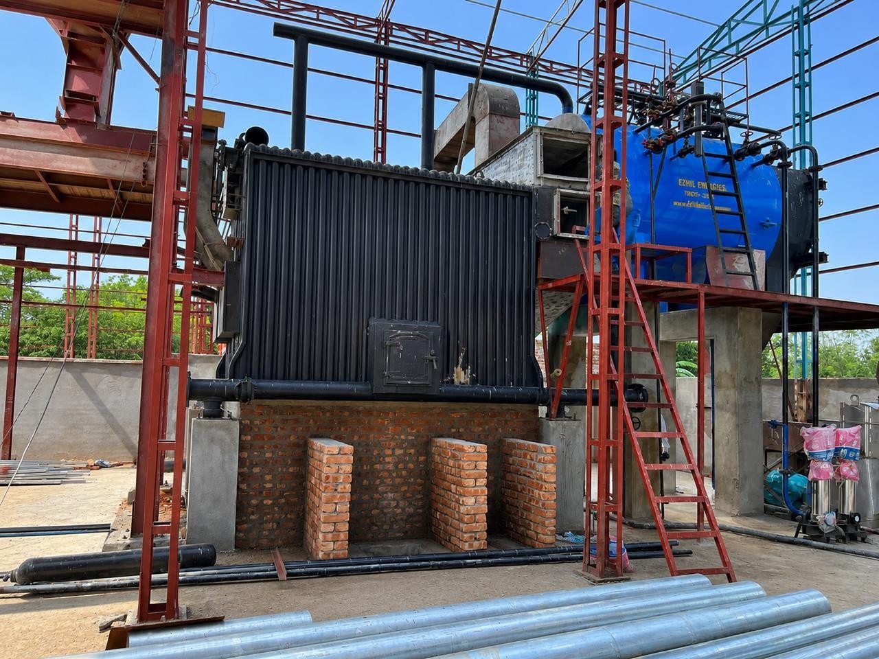 Shell Type Fluidized Bed Combustion Boilers