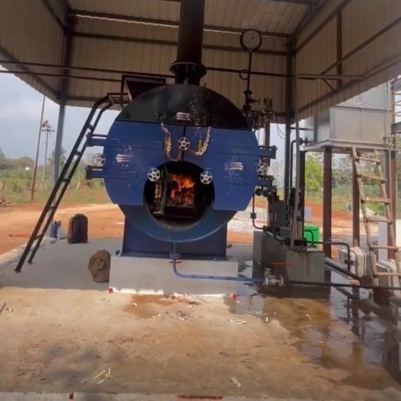 Solid Fuel 2 Pass Dry Back Internal Furnace Boilers