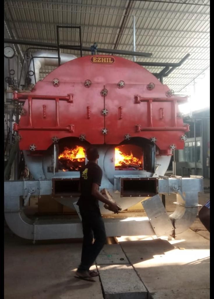 Solid Fuel 3 Pass Fully Wet Back Internal Furnace Boilers